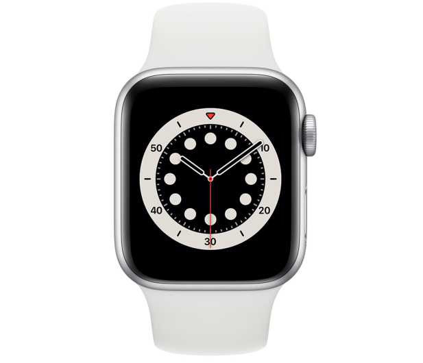 Apple Watch 6 40/Silver Aluminium/White Sport GPS - 592195 - zdjęcie 3